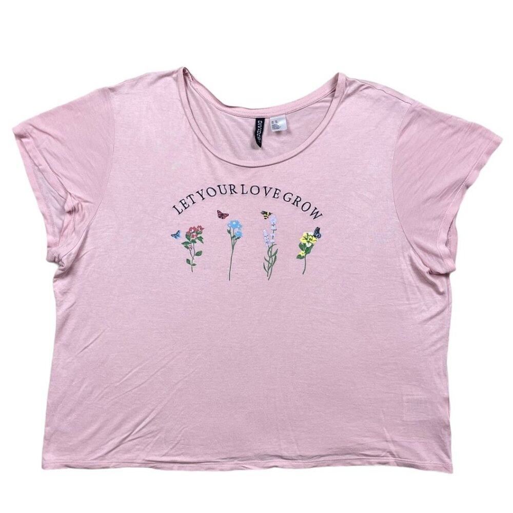 Divided 'Let Your Love Grow' T Shirt